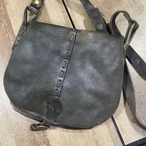 Lucky Brand Black Leather Shoulder Bag